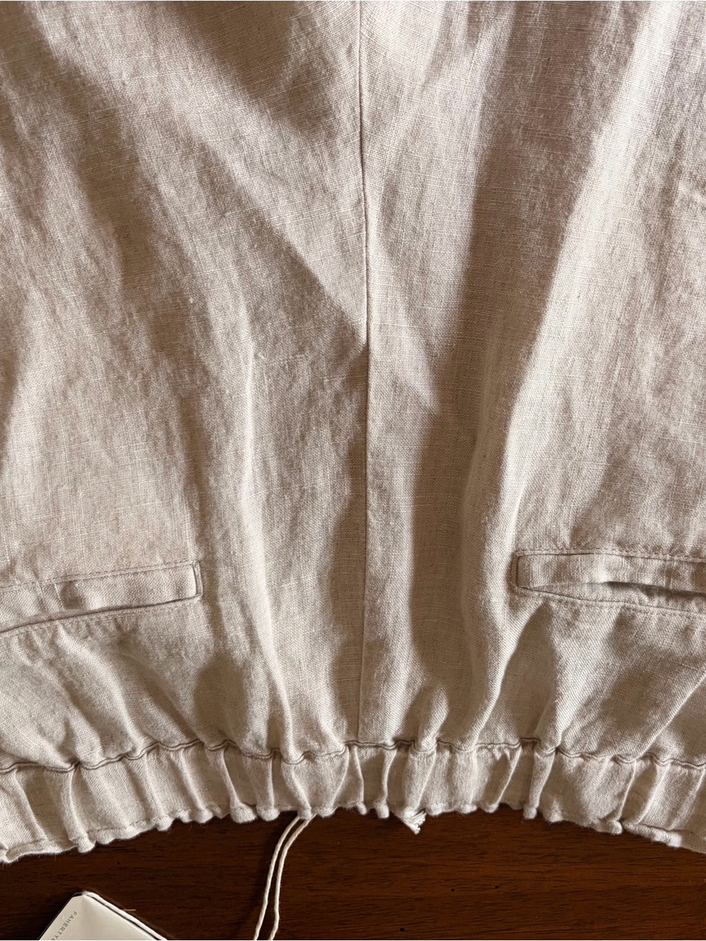 Faherty Linen Slacks - Picture 4 of 4
